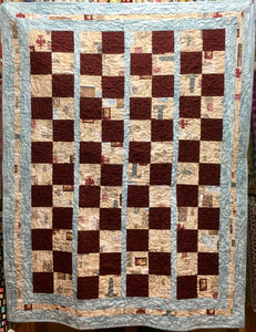 "POSTCARDS FROM ABROAD" QUILT KIT