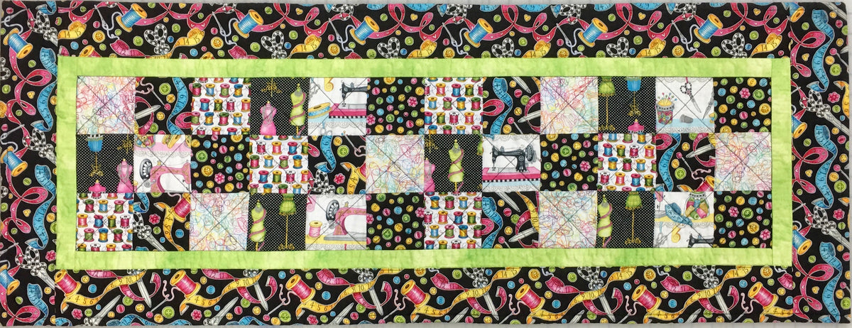 SEW AND SEW TABLE RUNNER PATTERN