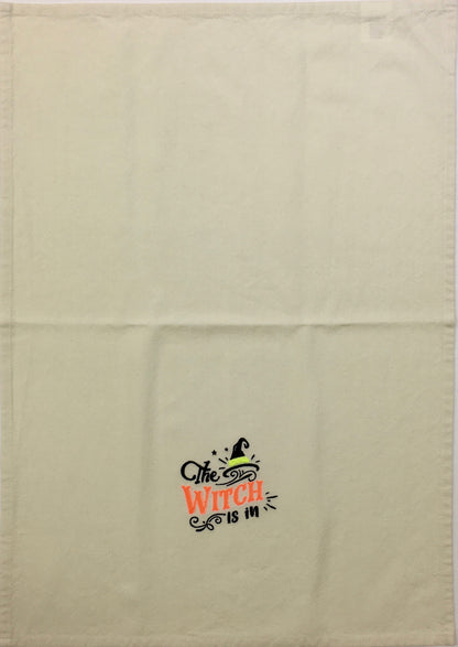 THE WITCH IS IN TEA TOWEL