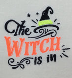 THE WITCH IS IN TEA TOWEL