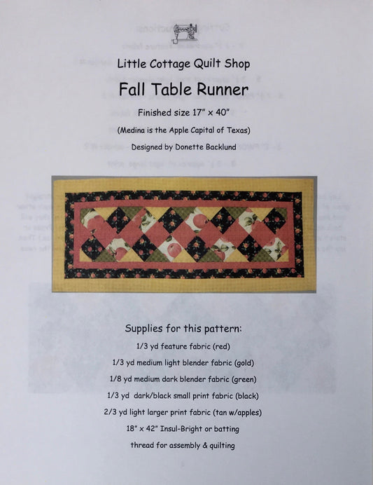 FALL TABLE RUNNER