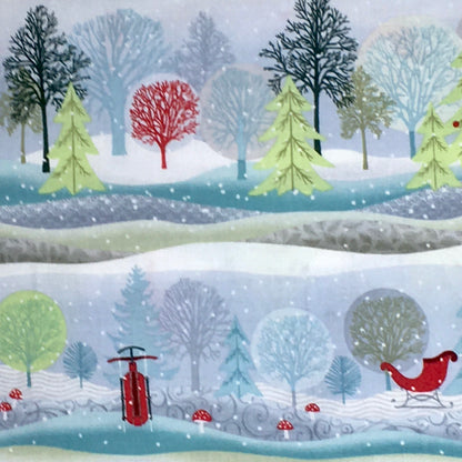 HOLIDAY CHEER 9684-9 BORDER PRINT