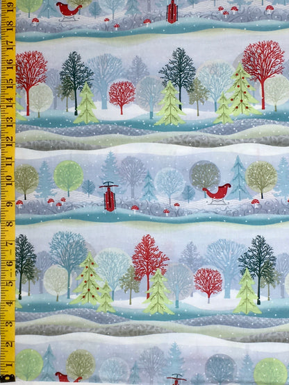 HOLIDAY CHEER 9684-9 BORDER PRINT