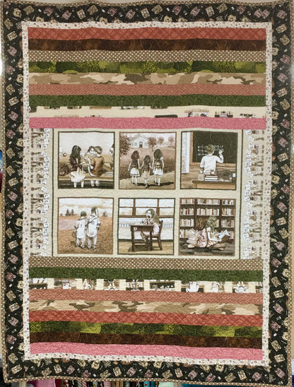 SCHOOL DAZE FINISHED QUILT