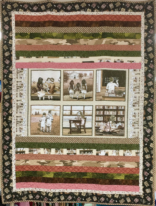SCHOOL DAZE FINISHED QUILT