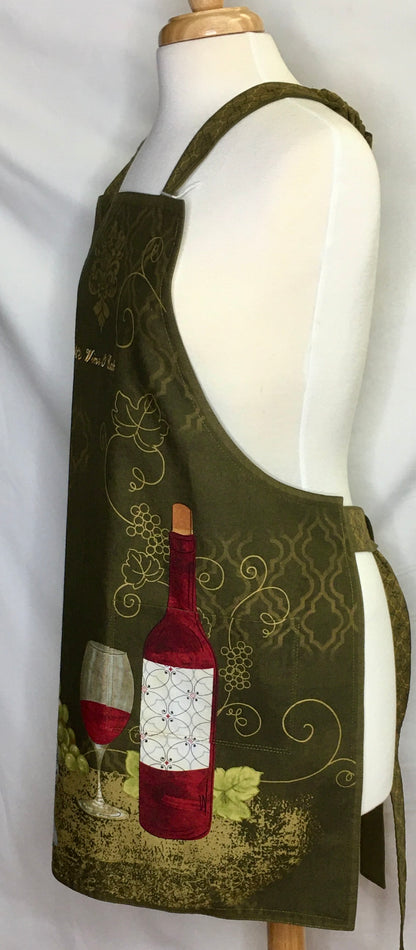 IT'S WINE O CLOCK APRON