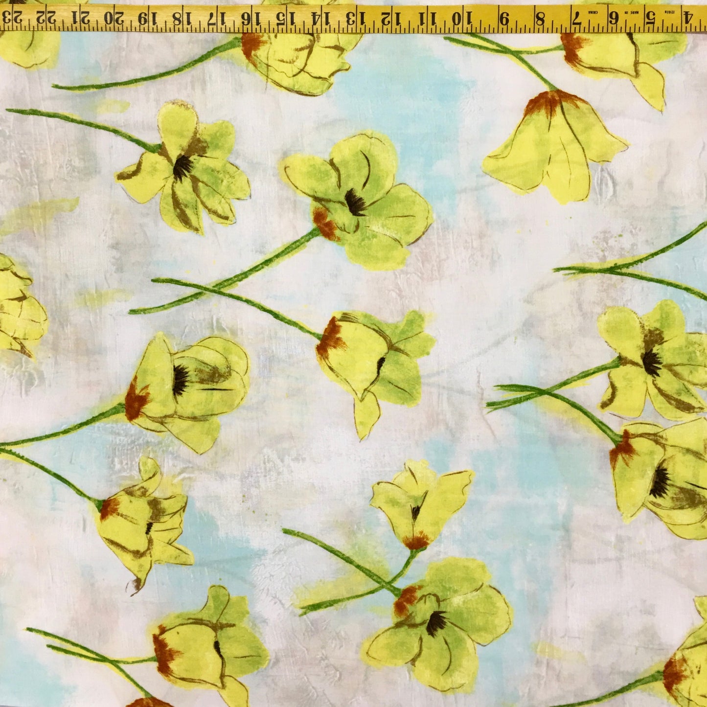 BLOOMING TULIPS-YELLOW
