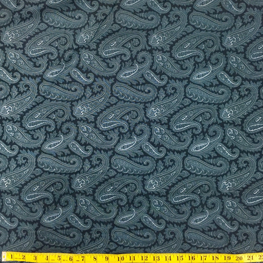 108" WIDE BLUE QUILT BACK-3