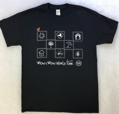 ROW BY ROW SEW MUSICAL TEE SHIRT XL