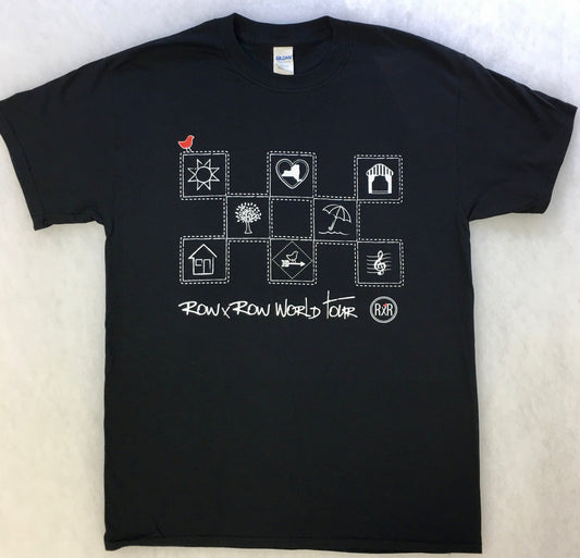 ROW BY ROW SEW MUSICAL TEE SHIRT 2XL