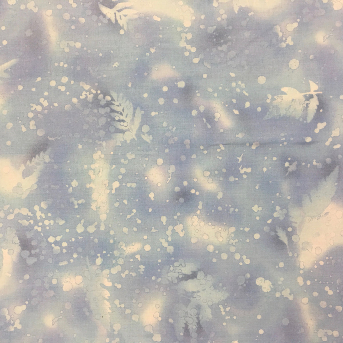 FOSSIL FERN-0X LIGHT BLUE & LAVENDER