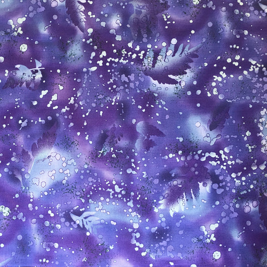 FOSSIL FERN PURPLE & PERIWINKLE