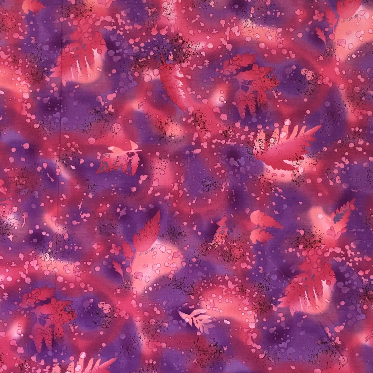 FOSSIL FERN-01 - PINKS & PURPLES