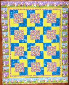 EGGS IN A BASKET FINISHED QUILT