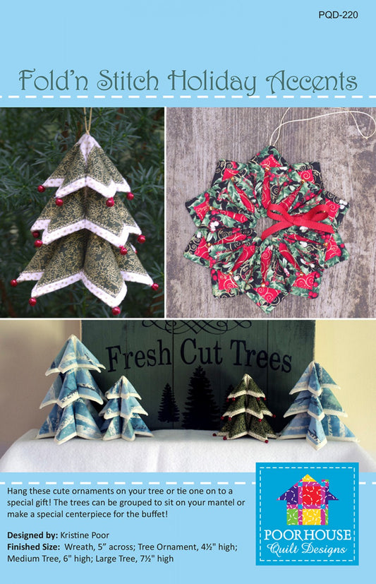FOLD'N STITCH HOLIDAY ACCENTS