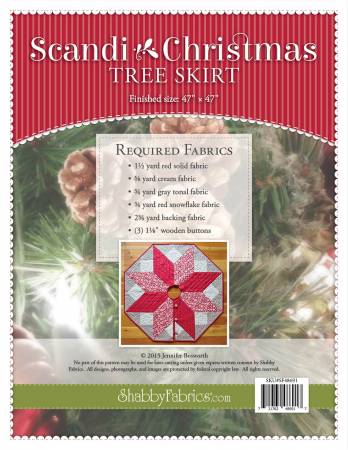 SCANDI CHRISTMAS TREE SKIRT
