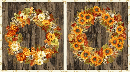 AUTUMN BEAUTIES METALLIC 19314P-191 WREATHES