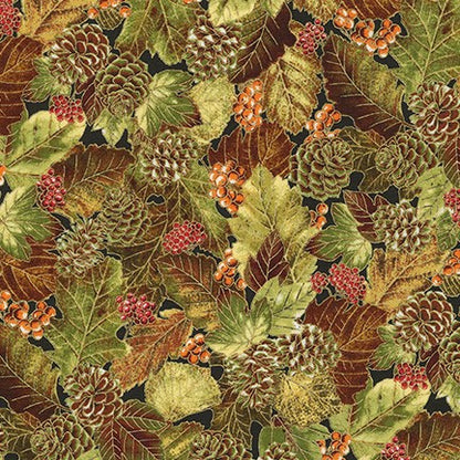 AUTUMN BEAUTIES METALLIC 19314P-191 WREATHES