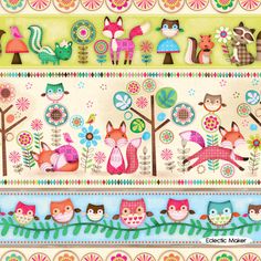 FRIENDLY FOREST 25346 MULTI BORDER