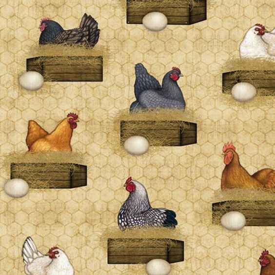 SUNRISE FARMS SITTING HENS TAN