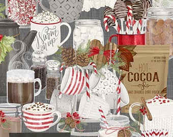HOT COCOA BAR 27598-913 GREY PACKED HOT COCOA