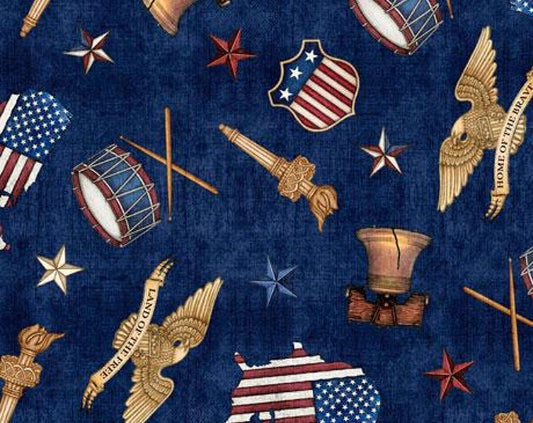 AMERICAN PRIDE 26977-N ICONS NAVY