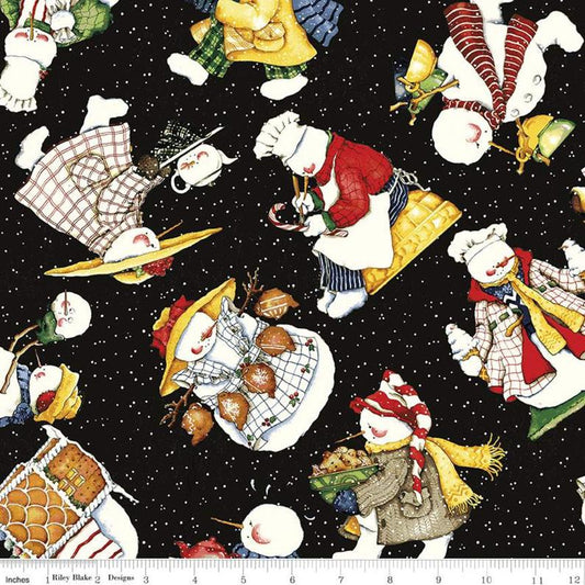 SNOW SWEET C9672 TOSSED SNOWPEOPLE