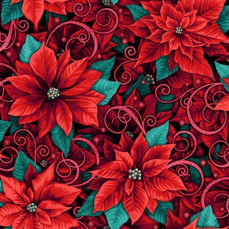 RJ602-BL2M POINSETTIAS