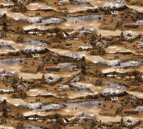 PARKS & RECREATION 3921-39 RV MOUNTAIN SCENE