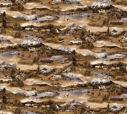 PARKS & RECREATION 3921-39 RV MOUNTAIN SCENE